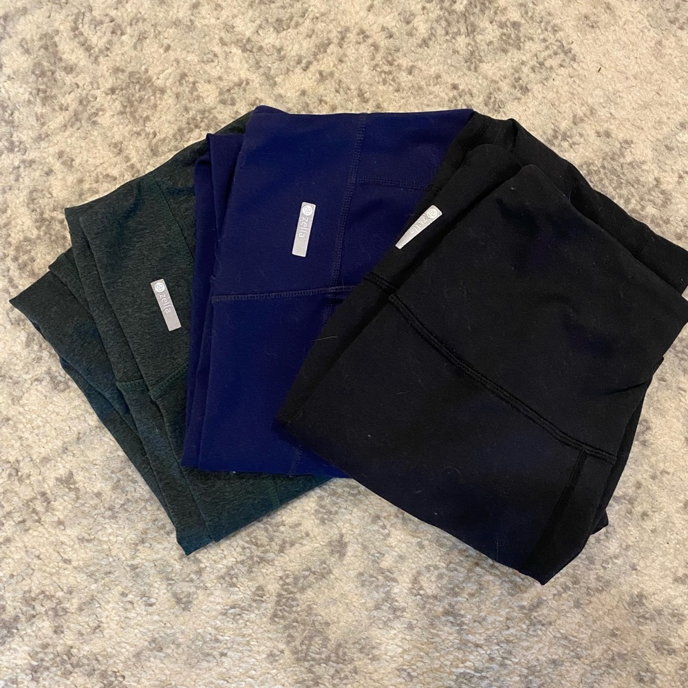 Zella Live In High Waist Leggings - Pack of 3